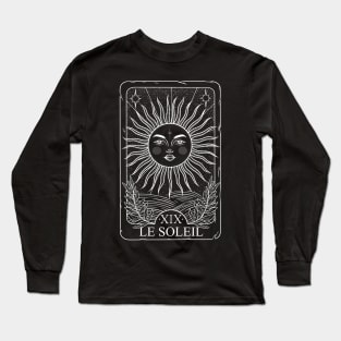 The sun tarot card Long Sleeve T-Shirt